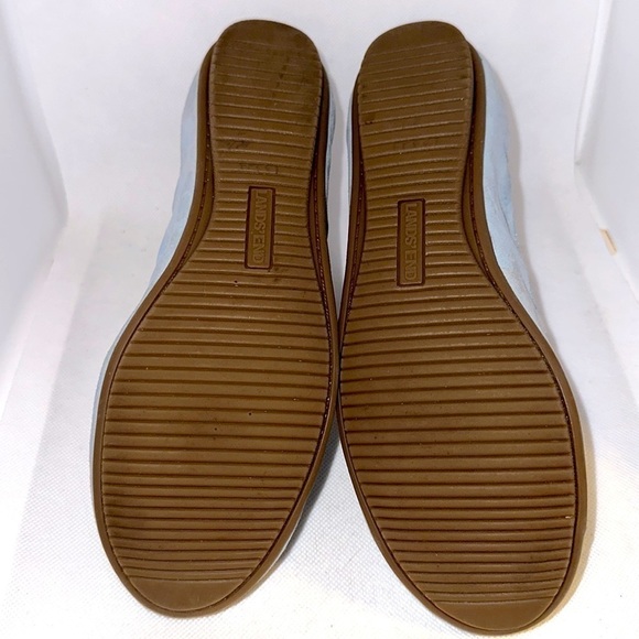 Lands’ End Blue Suede Ballet Flats Size 8.5B - EUC - Picture 8 of 10